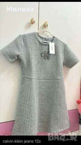 Детска рокля Calvin Klein 12 г, снимка 2 - Детски рокли и поли - 55649371