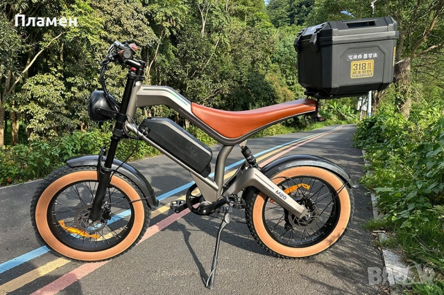 Нов!! Електрически велосипед М20 1500W 48V/18.2Ah 55км. ч. , снимка 2 - Велосипеди - 55223301
