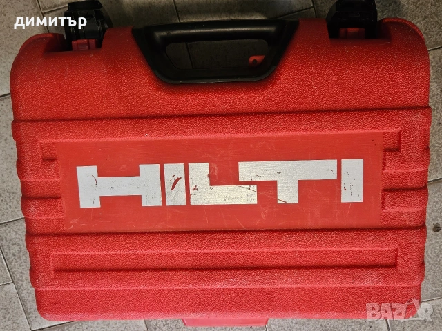 Оригинален акумулаторен ъглошлайф Hilti AG 4S-A22 – 22V, батерия 8.0Ah, зарядно и куфар, снимка 2 - Други инструменти - 54377217