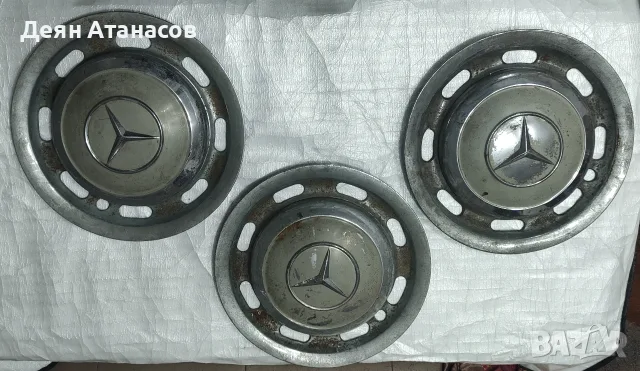 Ретро Метални тасове Мерцедес различни видове, снимка 3 - Аксесоари и консумативи - 55618518