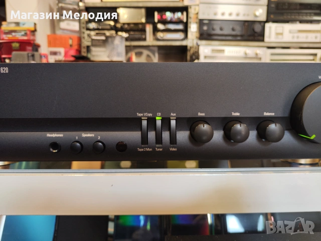 Усилвател Harman Kardon HK 620 – High Current мощ и американски детайл, снимка 4 - Ресийвъри, усилватели, смесителни пултове - 54749344