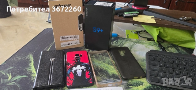 Samsung Galaxy S9+ Duos (SM-G965F) – Лилав с 2 SIM Карти в Отлично Състояние и Много Бонуси , снимка 7 - Samsung - 55187773