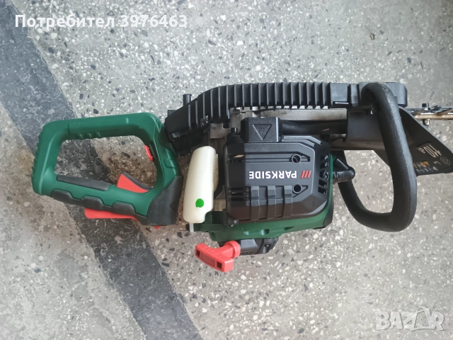 Продавам бензинов храсторез PARKSIDE PBHS 650 A1, снимка 5 - Градинска техника - 54990455