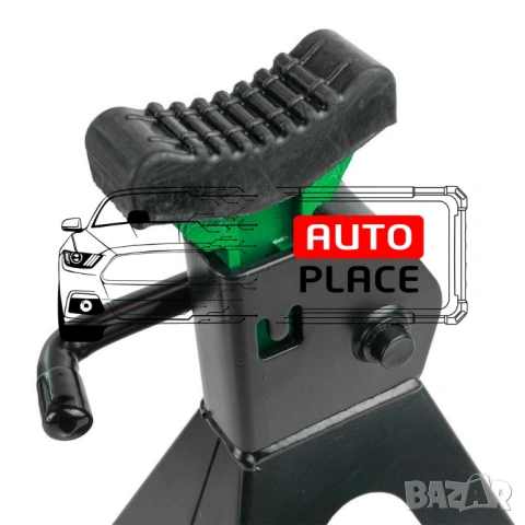 Комплект стойки за автомобил с гребен 3 тона 280 мм / 420 мм ROCKFORCE, снимка 2 - Други инструменти - 54035874