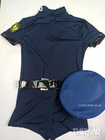 Костюм за ролеви игри "полицайка" размер М, снимка 2 - Костюми - 53991294