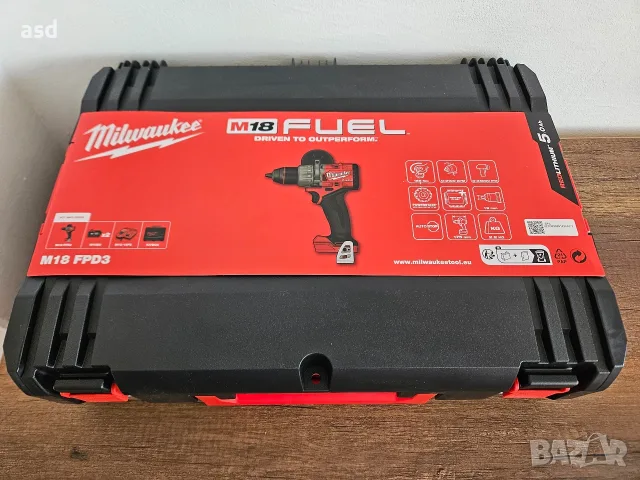 Акумулаторна ударна бормашина Milwaukee M18 FPD3-502X 158Nm 2x5Ah батерии и зарядно , снимка 2 - Винтоверти - 55436756