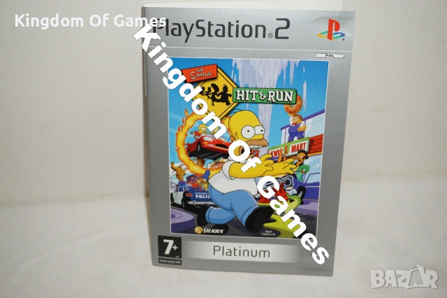Рядка игра за PS2 The Simpsons: Hit & Run, снимка 4 - Игри за PlayStation - 54099676