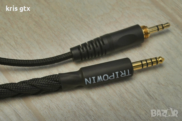 Tripowin GranVia Ръчно изработен висок клас HI FI OFC кабел за аудиофилски слушалки, снимка 14 - Слушалки и портативни колонки - 54540081