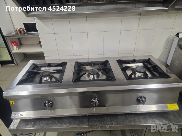 Професионални газови котлони , снимка 2 - Обзавеждане на кухня - 54799560