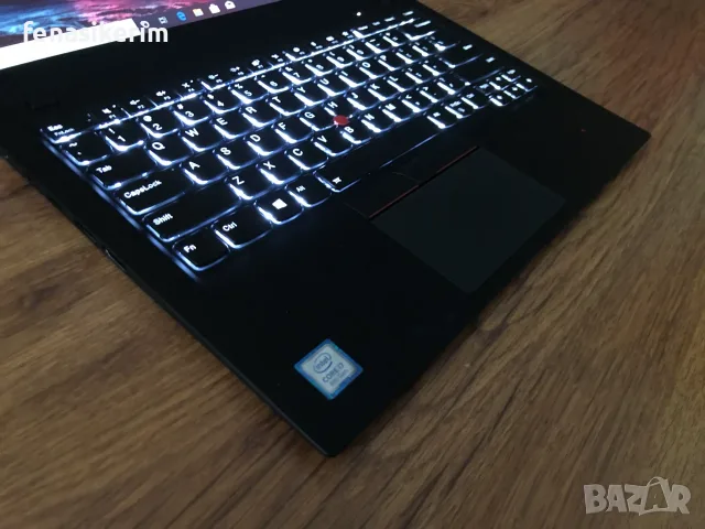 14' 2.5K Core i7-8650u Lenovo ThinkPad X1 Carbon Gen 7 16GB RAM/512GB NVMe/Win 11/4G Sim/Бат 8ч, снимка 5 - Лаптопи за работа - 55382206