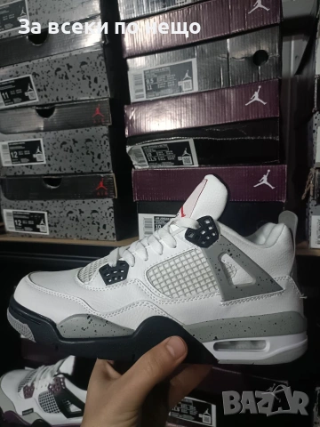 Air Jordan 4 Retro Мъжки Маратонки С Кутия👟Мъжки Спортни Обувки Код Maratonki Size I.-61