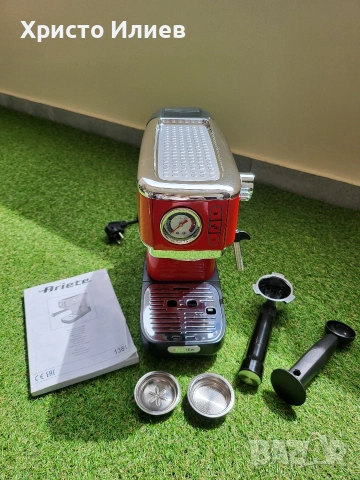 Кафемашина с ръкохватка Ariete ESPRESSO SLIM MODERNA 1381, снимка 6 - Кафемашини - 54759934