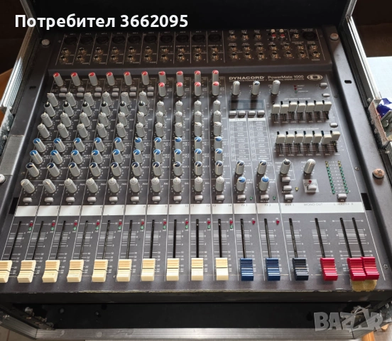 Динакорд Пауармиксер 1000-1, снимка 2 - Ресийвъри, усилватели, смесителни пултове - 54766054