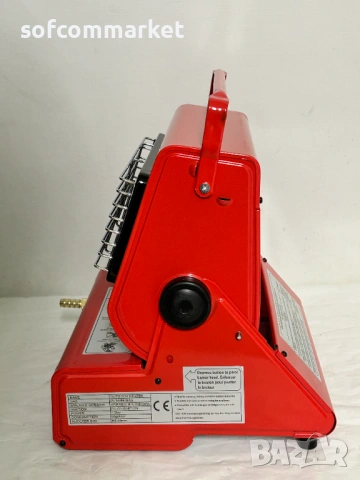  НОВ Газов отоплител Yinleader 808B – 1.3kW | ГАРАНЦИЯ | За къмпинг и риболов, снимка 2 - Газови котлони - 54223890