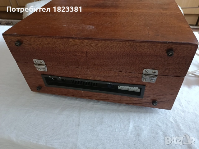 Ретро грамофон Ритъм , снимка 5 - Грамофони - 54235966