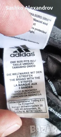 Ретро шапка Adidas – UEFA Euro 2004 Portugal (Оригинална / Колекционерска) , снимка 7 - Шапки - 55300626