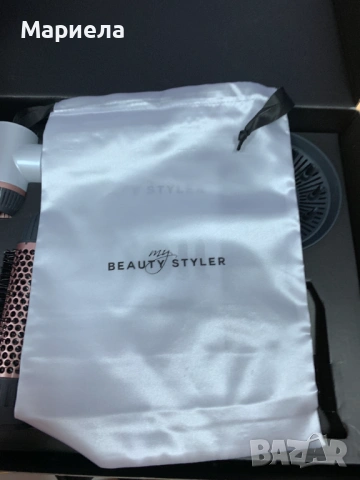 My Beauty Styler / Сушоар , маша и преса за коса 1000W / Четка за горещ въздух, снимка 11 - Други - 54340033