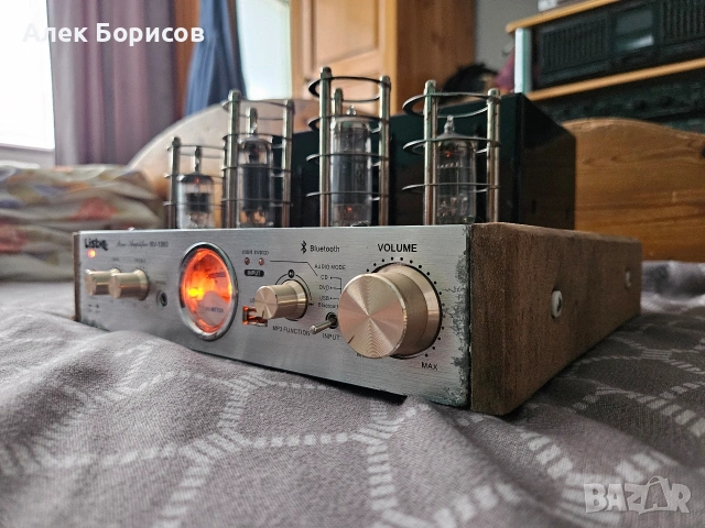 Лампов усилвател с Bluetooth, снимка 5 - Ресийвъри, усилватели, смесителни пултове - 55102561