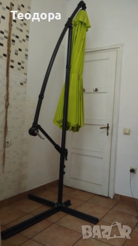 Градински чадър 280см., снимка 3 - Градински мебели, декорация  - 54946080