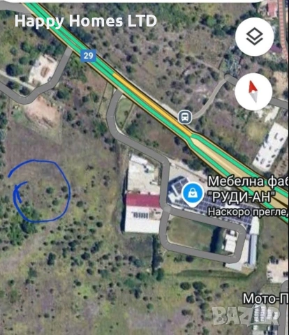 парцел в пром.зона Аксаково, снимка 3 - Парцели - 54948708