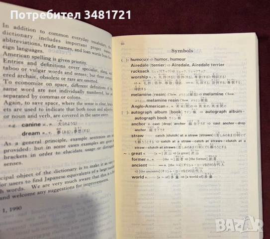 Английско-японски речник / Kenkyusha's Furigana English Japanese Dictionary, снимка 5 - Чуждоезиково обучение, речници - 54957048