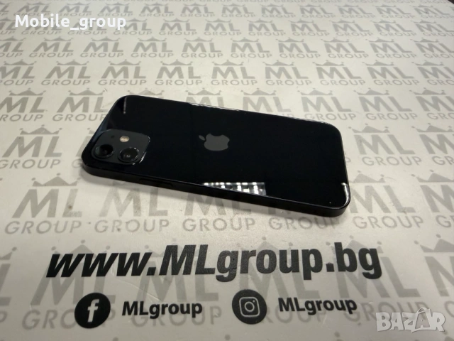 #MLgroup предлага iPhone 12 128GB Midnight 80%, втора употреба