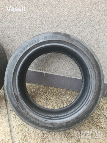 2бр. Goodyear F1 215 45 17 летни гуми, добри, снимка 6 - Гуми и джанти - 54663816