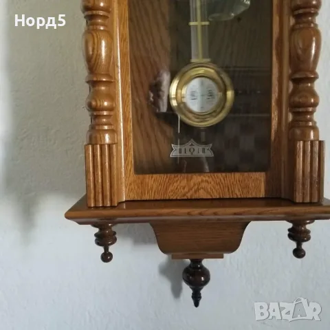 Стенен германски часовник , снимка 2 - Антикварни и старинни предмети - 55667244