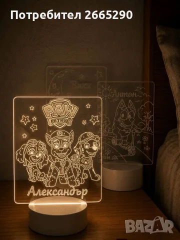 Детска нощна лампа, снимка 3 - Детски нощни лампи - 55318921