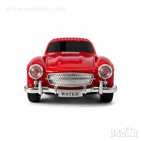 Bluetooth тонколонка WS-300SL 10W, преносим безжичен подарък за автомобилни ентусиасти /червена/, снимка 2 - Bluetooth тонколони - 54289087