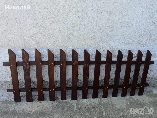 Дървена ограда за детска площадка детски кът дървена декоративна ограда оградка за деца, снимка 11 - Други - 49831594