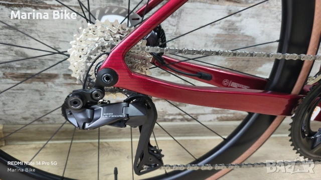 НОВ карбонов шосеен велосипед Argon 18 Sum Disc Ultegra Di2 Hunt Aerodynamycist | S, снимка 4 - Велосипеди - 54802365
