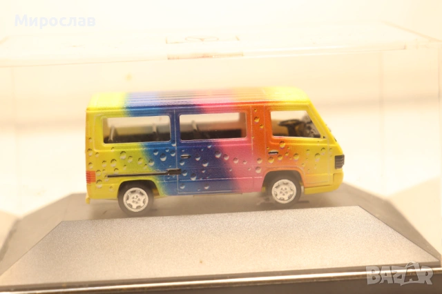 HERPA 1:87 H0 MERCEDES BENZ MB100 МОДЕЛ КОЛИЧКА, снимка 5 - Колекции - 54398422