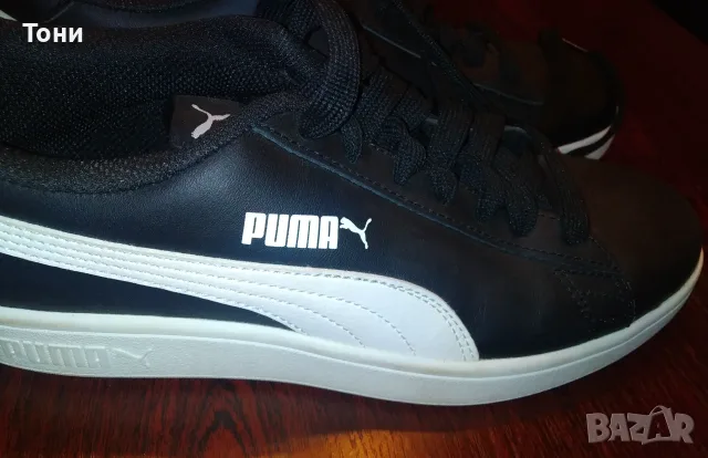PUMA Оригинал Нови Дамски Маратонки от Естествена Кожа 40, снимка 4 - Маратонки - 55533761