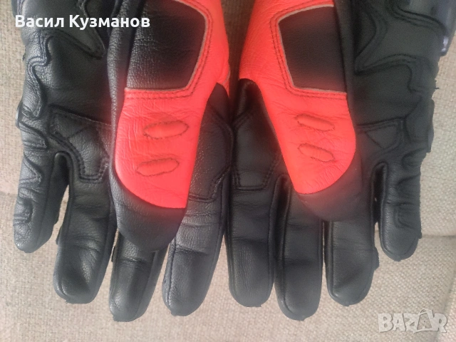 Ръкавици Dainese Carbon 4 Long Leather Gloves, снимка 3 - Аксесоари и консумативи - 54387193