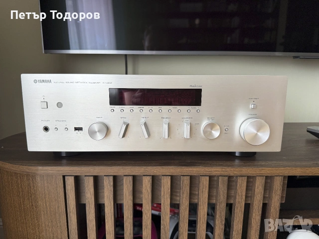 Мрежов ресивър Yamaha R-N602 (Сребрист), снимка 2 - Ресийвъри, усилватели, смесителни пултове - 55063772
