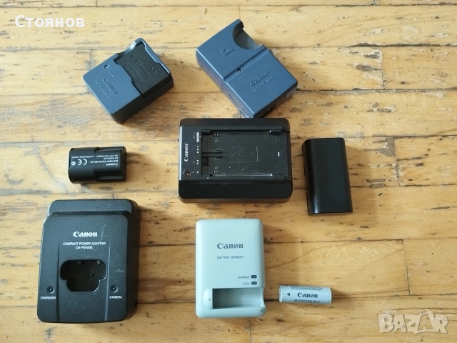 Зарядни, и батерий за камери Canon , снимка 2 - Батерии, зарядни - 54639879