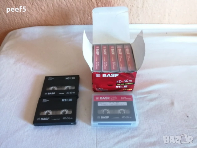 Касети за данни BASF 4D 60M , снимка 2 - Антикварни и старинни предмети - 44244279