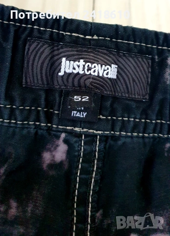 Just Cavalli Made in Italy Cotton Mens Size 52 - L ОРИГИНАЛ! Мъжки Къси Панталони!, снимка 7 - Къси панталони - 54389615