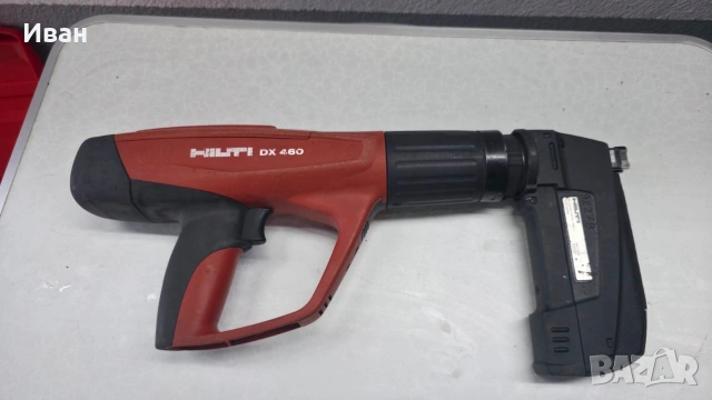 Пистолет за директен монтаж Hilti DX 460 с консумативи , снимка 3 - Други машини и части - 55235933