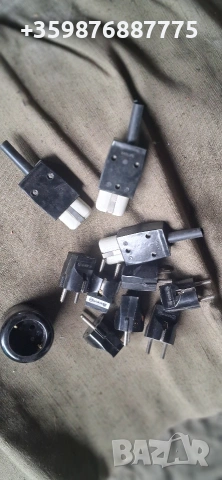 Български шепсели контакти щекер щекери 220в 