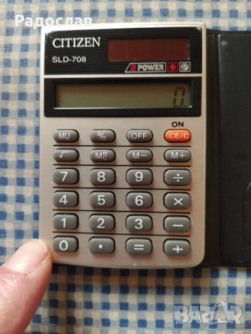 джобен калкулатор Citizen , снимка 3 - Друга електроника - 54389028