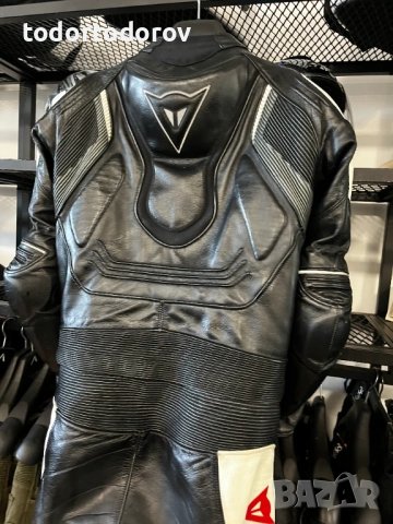 Кожен мото екип DAINESE ASPIDE ,54/L ,2 части, ,гърбица протектори,оригинален 682.58 лв. / 349 €, снимка 5 - Аксесоари и консумативи - 54477658