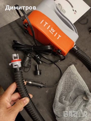 ЕЛЕКТРИЧЕСКА ПОМПА 12V/15A ЗА НАДУВАЕМИ  ПАДЪЛБОРД И КАЯК