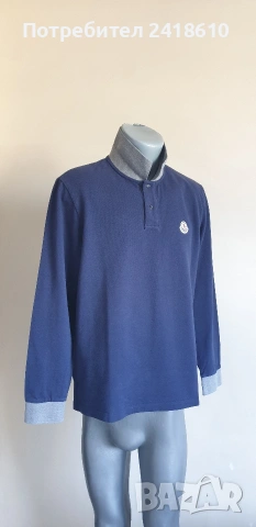 Moncler Pique Cotton Slim Fit Mens Size 2XL ОРИГИНАЛ Мъжка блуза!, снимка 8 - Блузи - 54730577