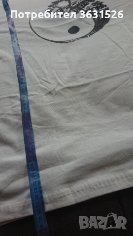 Памучна тениска 4xl къс ръкав Ин Ян, снимка 3 - Тениски - 54145998