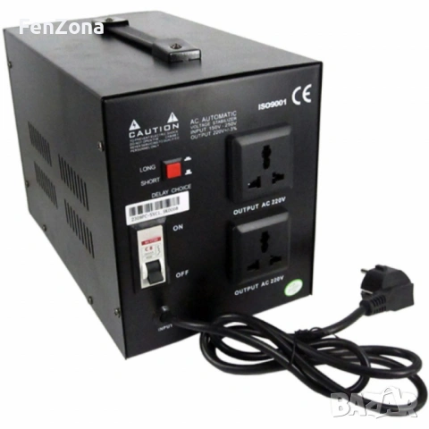 Стабилизатор със серво MOTOP RAGGIE 1500VA/2000VA – 12М ГАРАНЦИЯ, снимка 2 - Генератори - 54686077