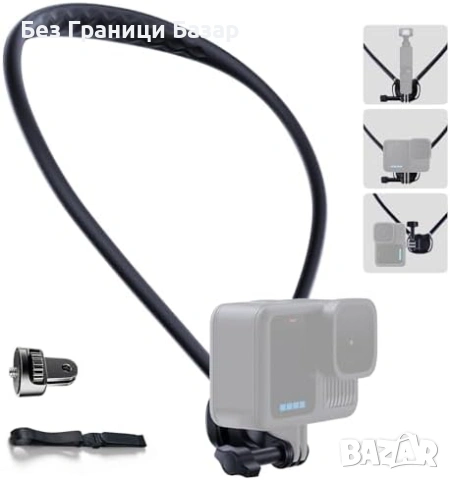 Нова Стойка за врат с гръден колан за GoPro DJI Insta360 екшън камера Action Camera