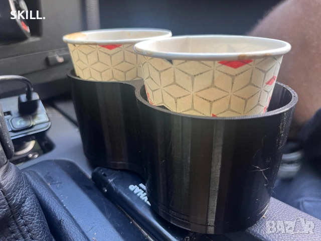 BMW e60 Cupholder Поставка за две чаши