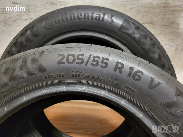 205/55/16 Continental / летни гуми, снимка 7 - Гуми и джанти - 54400167